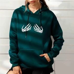 Pacsun Graphic Skeleton Hoodie